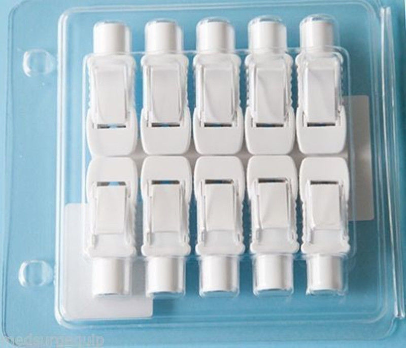 Переходники адаптеры Alligator для кабелей отведений ЭКГ со штекера банан 4мм на кнопку Snap 10 шт в упаковке