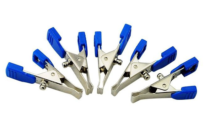 Универсальные ветеринарные электроды зажимы, кнопка Snap, 5 шт в упаковке