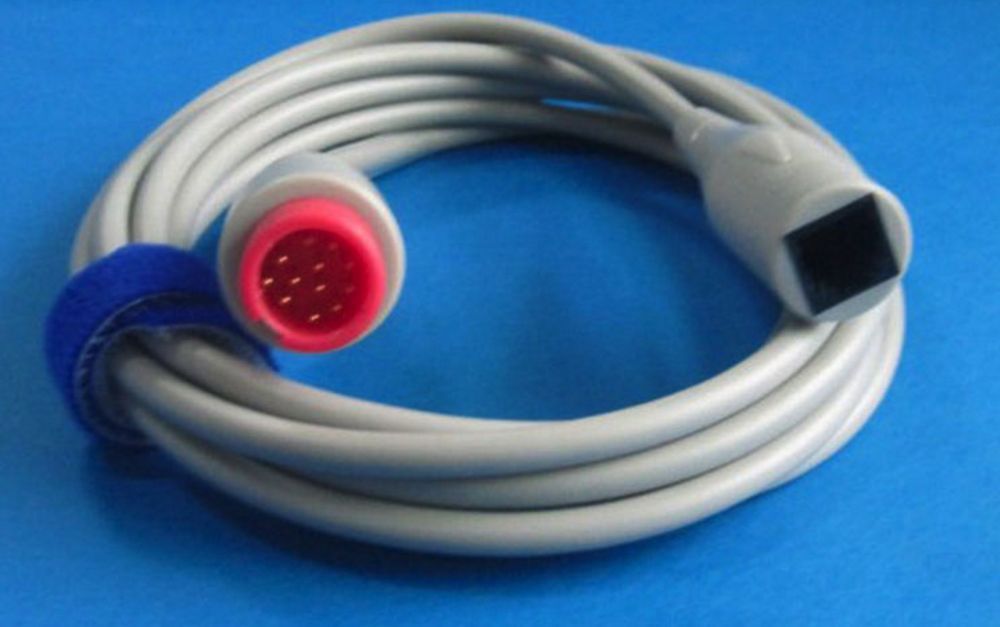 ИАД IBP кабель Mindray Beneview T5, T6, T8, DPM6, DPM7, 12 Pin, для трансдьюсера Medex Abbott