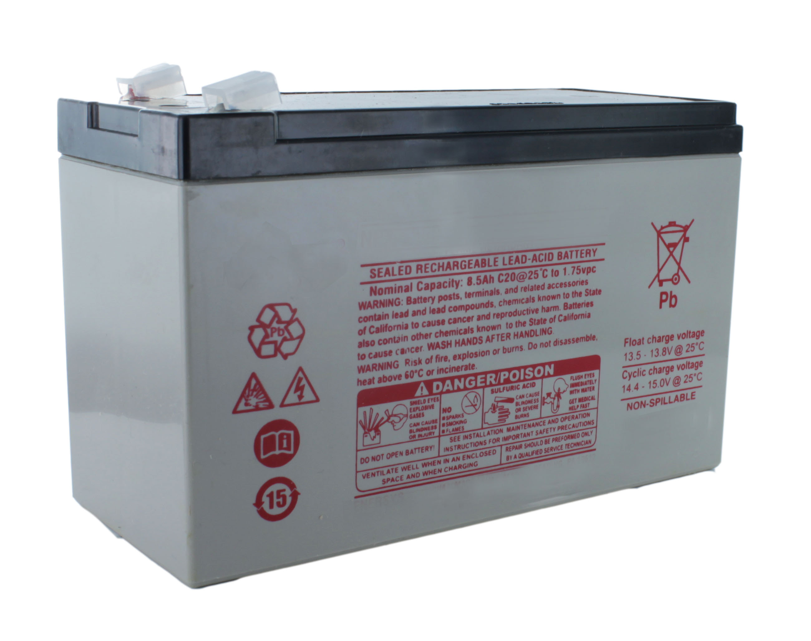 Аккумулятор для электрокардиографа Mortara ELI-350, 12V, 8Ah