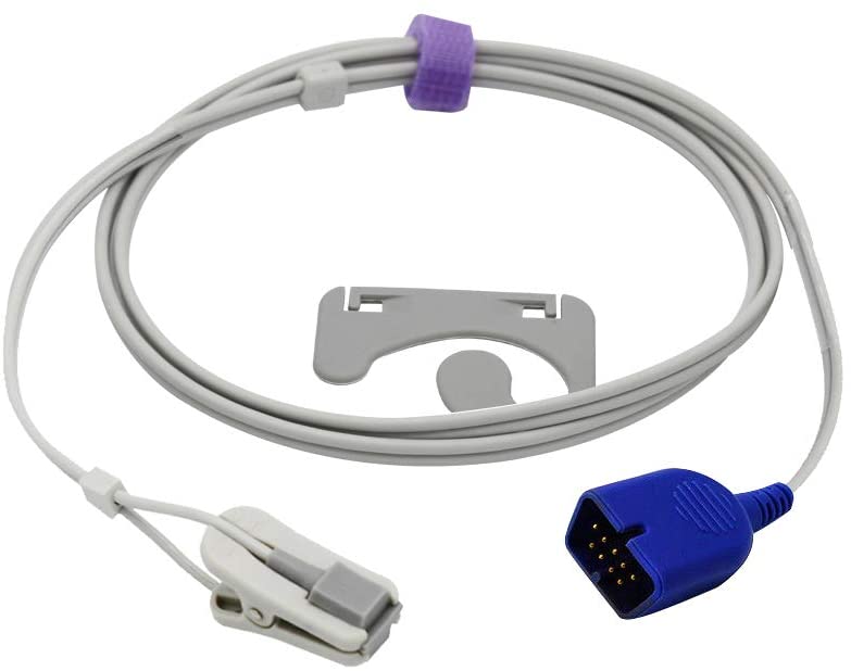 Датчик пульсоксиметрический SpO2 Nihon Kohden BSM-4101, 4103, 4111, 4113 Lifescope P, BSM-5105, 5135 LifeScope A, BSM-2351, 2353 LifeScope L, BSM-2301, 2303 LifeScope I; BSM-73, клипса на ухо