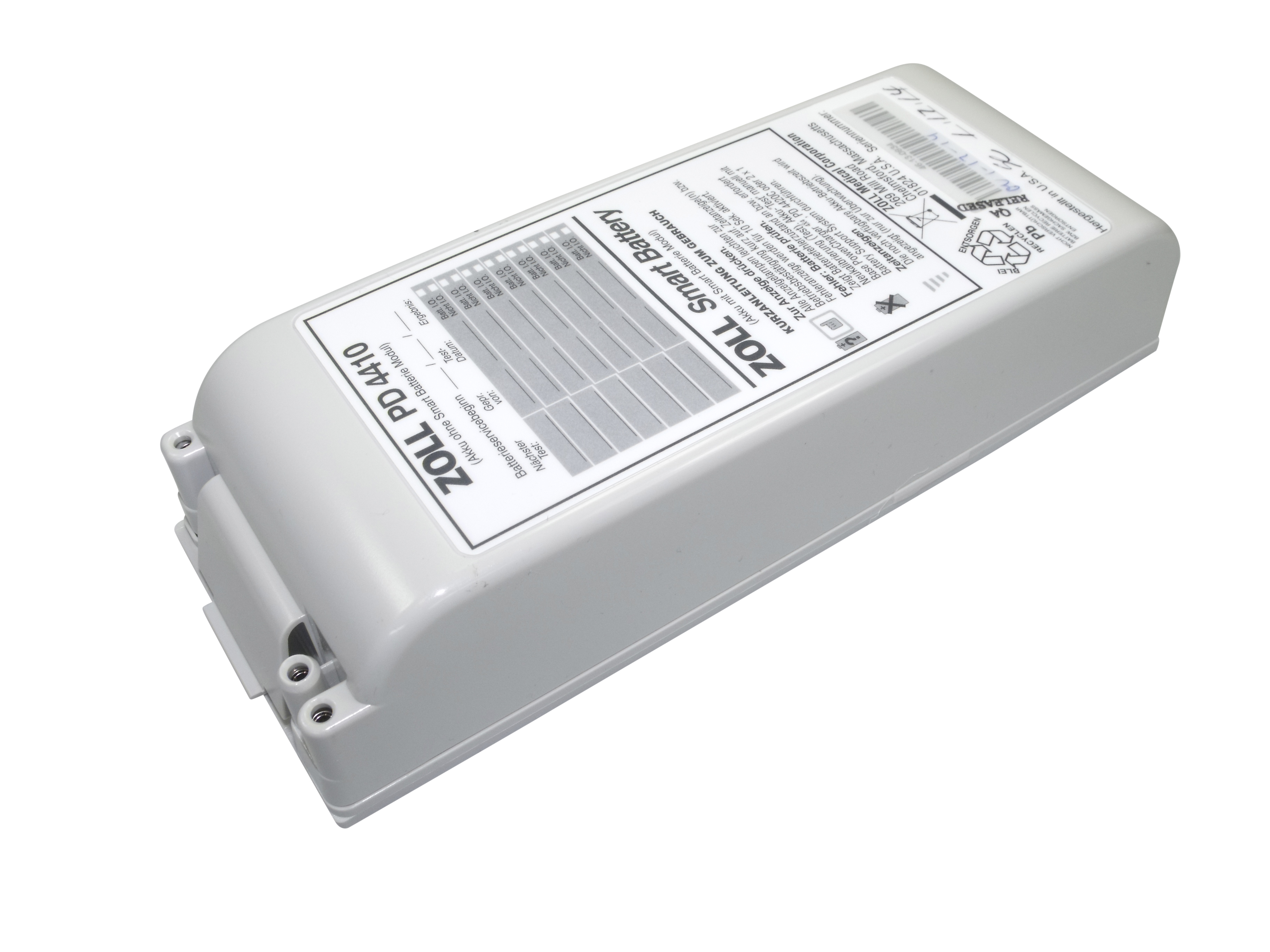 Батарея аккумуляторная Zoll PD4410 OEM 8000-0299-01, 10B, 2500 мАч для дефибриллятора Zoll M-series, E Series, PD 1400 Series, PD 1600 Series, PD 1700 Series, PD 2000 Series