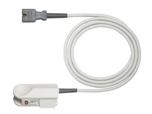 Датчик пульсоксиметрический SpO2 для монитора прикроватного МРП-6-03 Тритон исполнение 3 (модуль пульсоксиметрии MS-2040 MasimoSet) LNCS DC-I 1863, для использования с кабелем Masimo LNCS LNC-10, взрослый, многоразовый, клипса