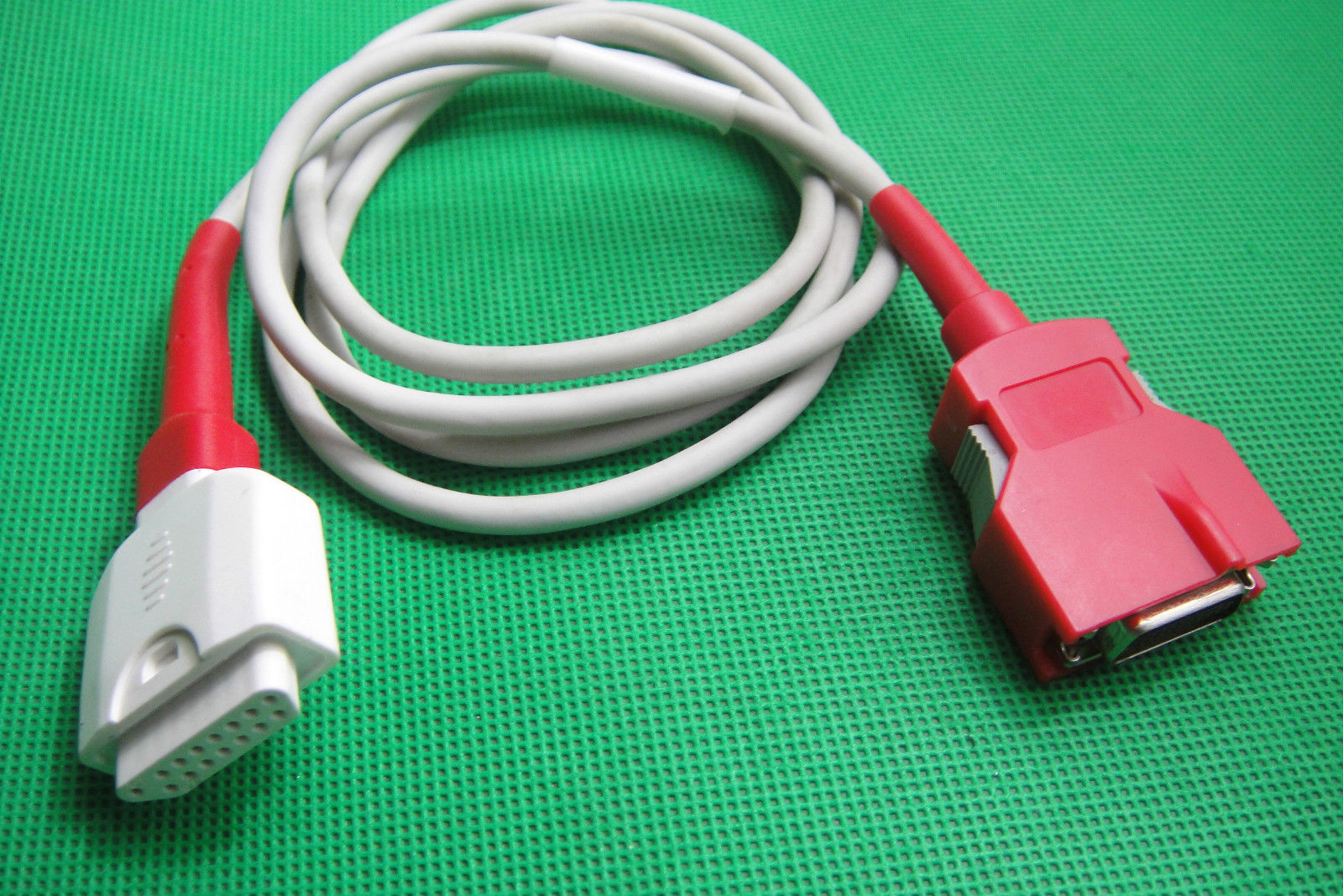 Кабель переходник пульсоксиметрический SpO2 для Masimo  2405 Rc-01 Rainbow для 2219, 2220, 2221, 2222, 2696, 2697, SpMet, 2501, 2502, 2507 , 2508, 2509, 2510, 2511, 2512, 2513, 2514, 2515, 2516, 2517, LIFEPAK-15, Zoll Rainbow E и X серий, Matrix и Philips