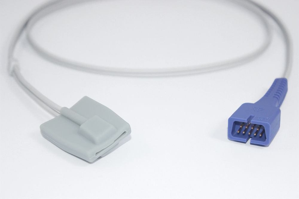 Пульсоксиметрический датчик Nellcor Oximax педиатрический, мягкий, совместимый с DS-100A, P6119A, 9pins