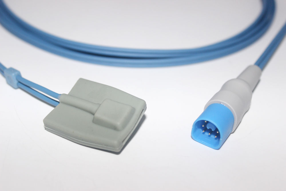 Датчик пульсоксиметрический SpO2 для монитора пациента Philips VM4, VM6, VM8, M3046A, для детей/подростков (15-50кг), мягкий, M1192A/M1191B