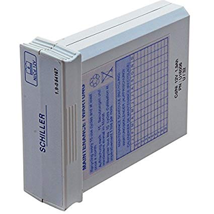 Аккумуляторная батарея для Schiller Odam Bruker NiCd, 12V 2.4Ah, 120mm x 97mm x 38mm