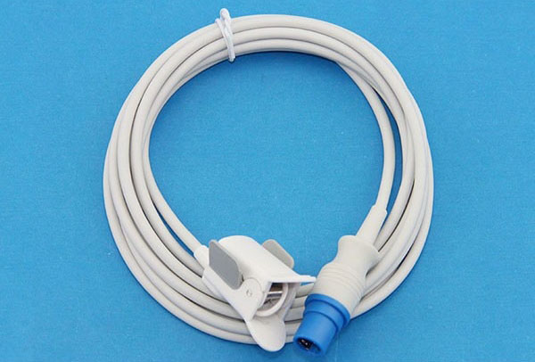 Датчик пульсоксиметрический SpO2 для монитора пациента Draeger SC6002XL, SC7000, SC8000, SC9000XL, SC5000/600 (кроме Vista 120), педиатрический, клипса