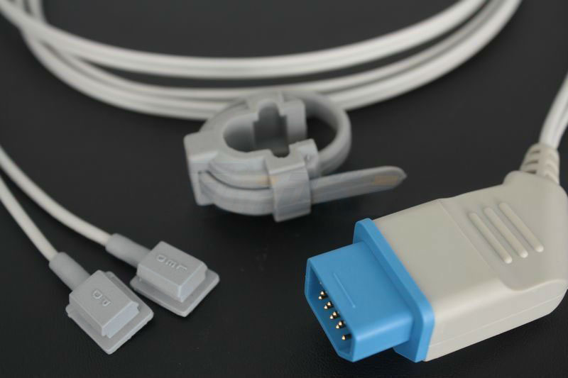 Датчик пульсоксиметрический SpO2 для монитора пациента Nihon Kohden Lifescope S, BSS-9800, LifescopeM, BSM9510, Lifescope P BSM 4100, L ife scope A, BSM 510, Lifescope L, BSM 2350, Lifescope I, BSM 2301K, 2303K, Multi-Site sensor