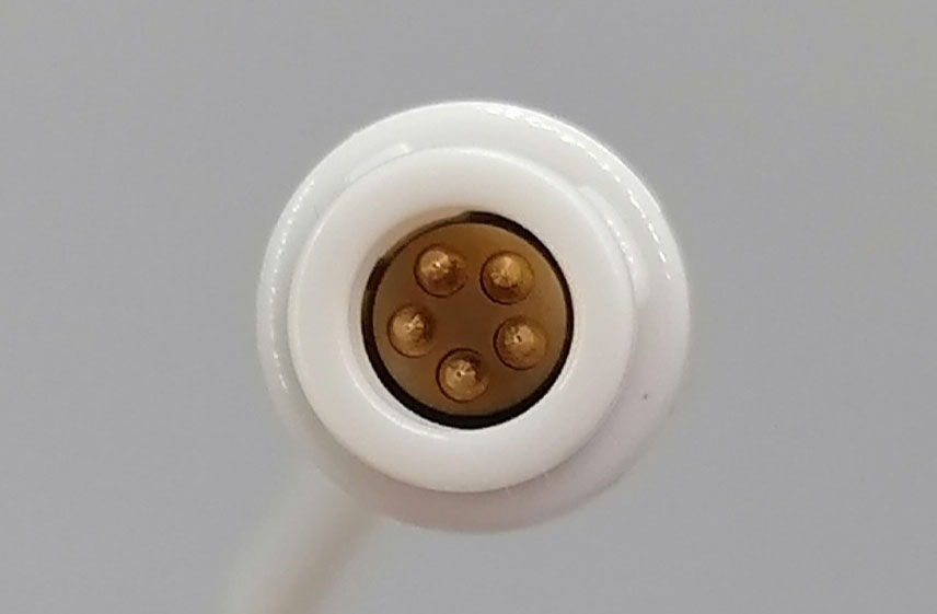 Датчик пульсоксиметрический SpO2 для монитора пациента GMI (General Meditech) G3C (2021 г.в.), G3D (2021 г.в.), G3F (2013 г.в.), G3H (2023 г.в.), 5 Pins, 1 ключ, взрослый, клипса