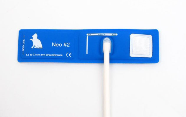 Ветеринарная манжета Neo 2 (4, 2 - 7, 1 см), с одной трубкой, Кошка