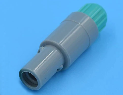 Коннектор для пульсоксиметрического датчика Redel 1P Lemo PAG.M0.9GL 9 Pins, 1 ключ