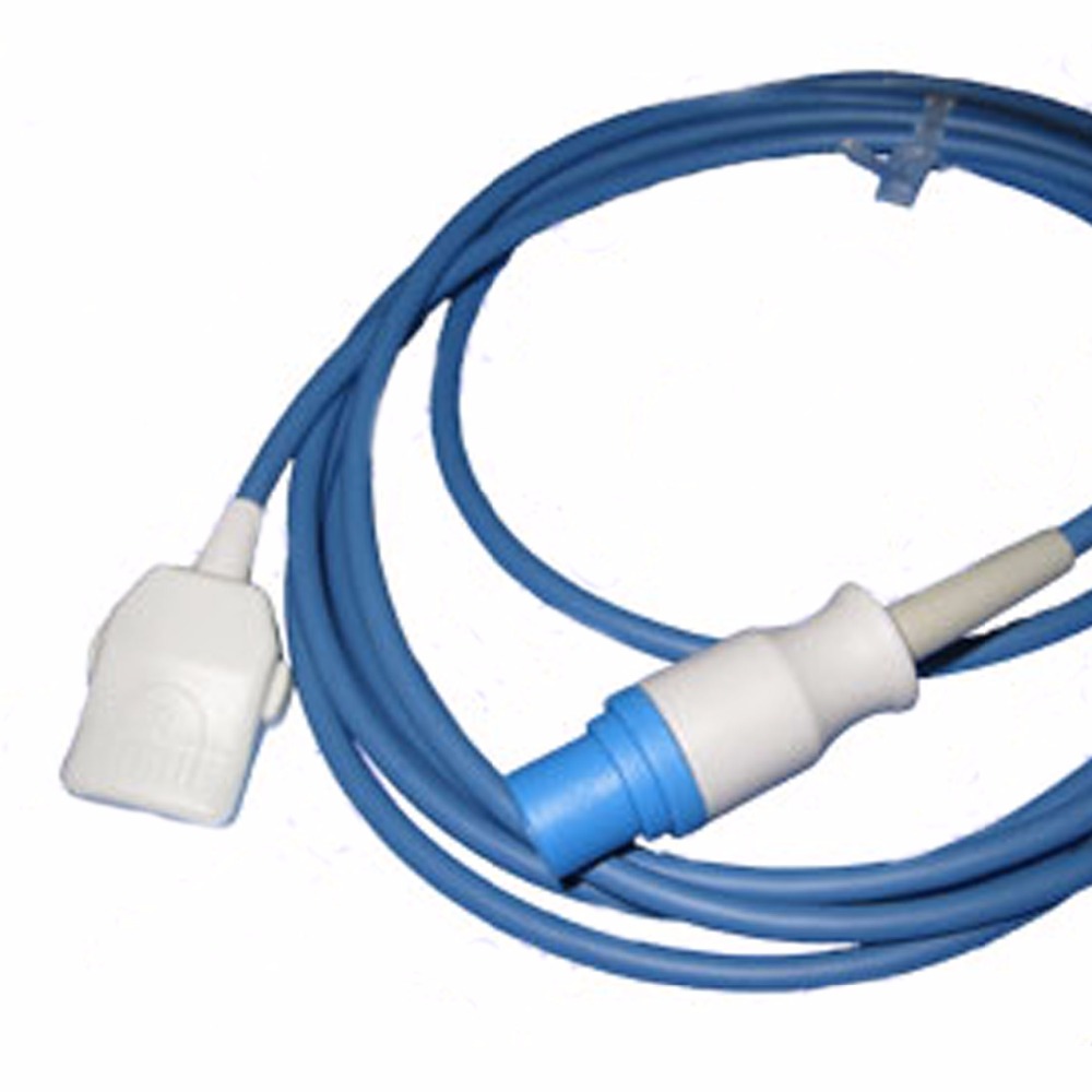 Кабель переходник пульсоксиметрический SpO2 для монитора пациента Siemens Draeger SC 6002XL, SC7000, SC8000, SC9000XL, MS17041 Masimo LNOP, 7Pin>6Pin