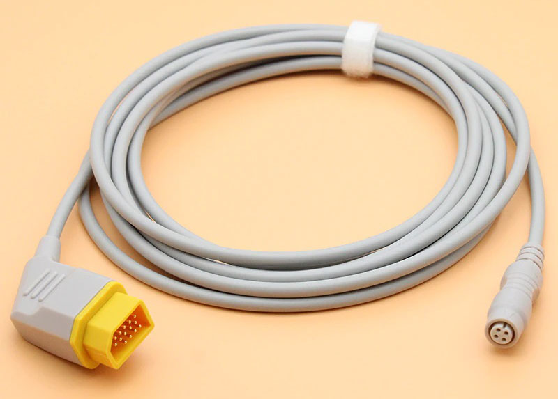 ИАД IBP кабель Nihon Kohden для подключения трансдьюсера к монитору пациента, (B.Braun), 14pin