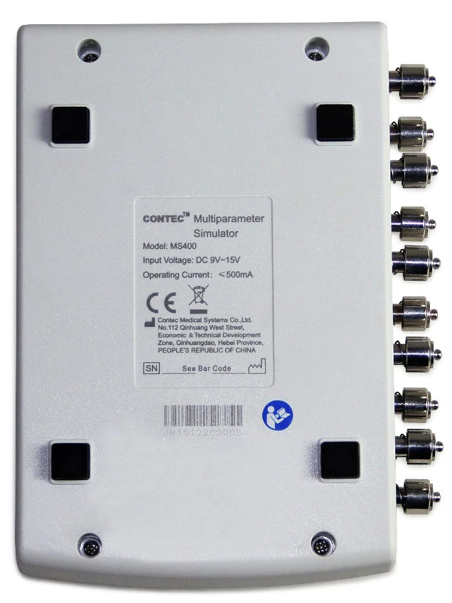Мультипараметрический ЭКГ симулятор, генератор сигнала Contec MS400 