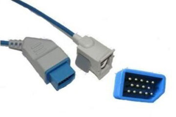 Датчик пульсоксиметрический SpO2 Nihon Kohden для BSM-2301K, BSM-2303K, BSM-2351, BSM-2353, BSM-4103, BSM-4113, BSM-5105, BSM-5135, BSM-9510J/K, BSM-9800, PVM-2701K, PVM-2703, ZS-930P, ZS-940P, K931, P9321B, педиатрический, клипса, 3 метра, 14pins