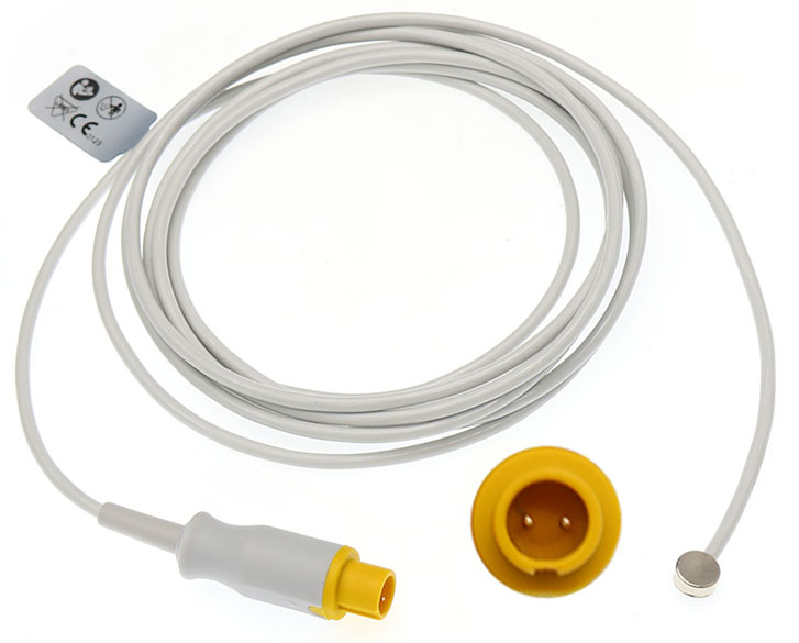 Температурный датчик накожный Comen C20, C40, C60, C70, C80, C90, C100, WQ-001, WQ-002, WQ-004, многоразовый