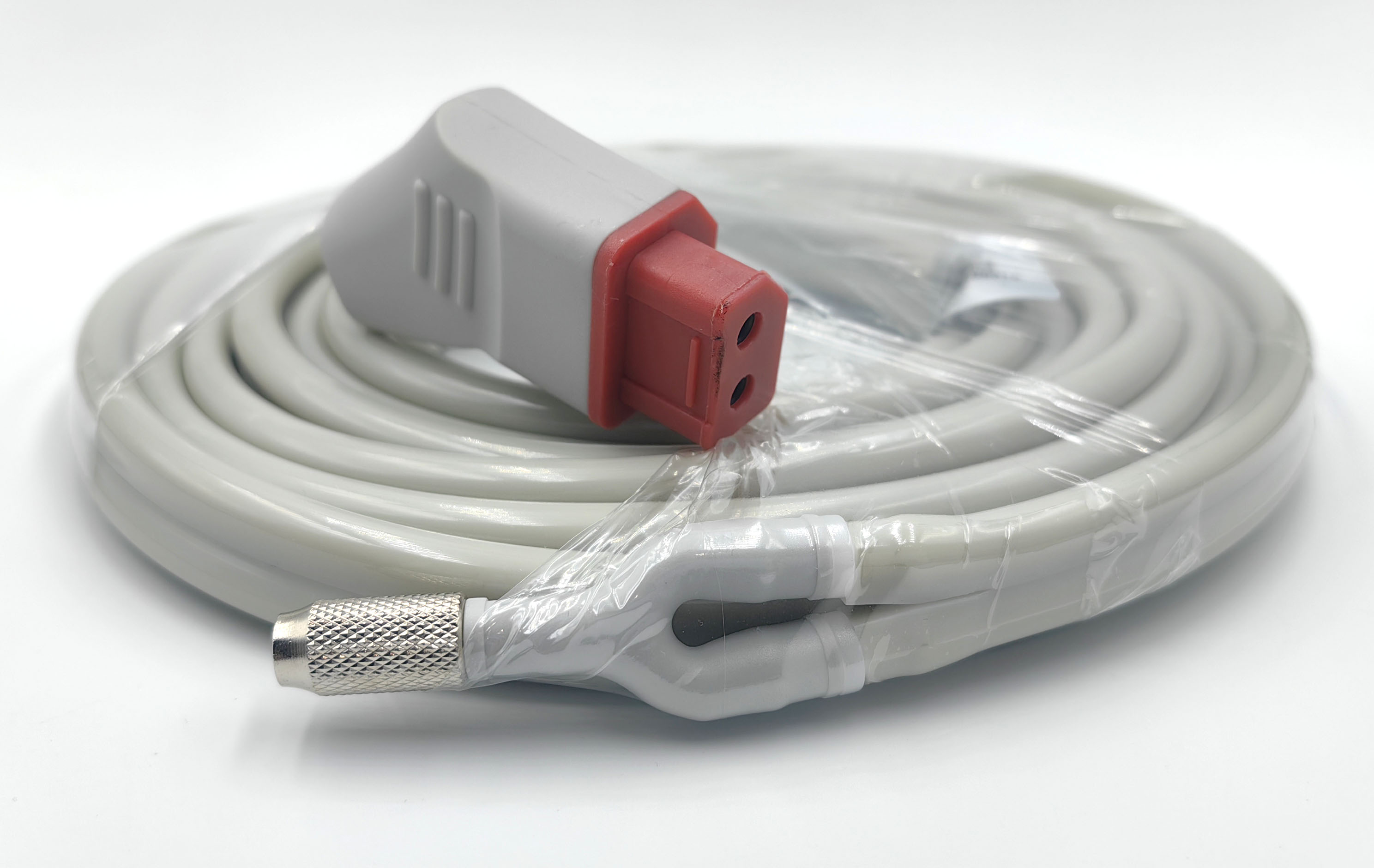 Шланг НИАД NIBP Nihon Kohden YN-921P 3м (удлиненная версия YN-920P 1.5м), Life Scope OPV 1500K, BSM-2301K, BSM-2351A, BSM-4102, BSM-4102A, BSM-4114A, Life Scope TR, BSM-6000 series, BSM-6301K, BSM-6501K, BSM-6701K, Life Scope J, BSM-9101, PVM-2701, PVM-2703, 3 метра, пневматическая линия двухтрубная, конннектор для одноразовых манжет BP20