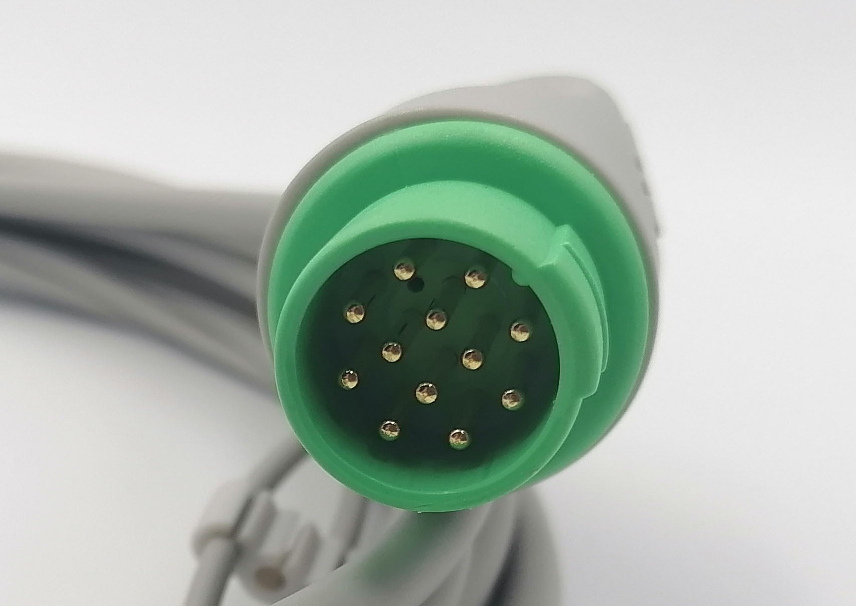 ЭКГ кабель отведений для дефибриллятора Schiller Defigard 4000, 3 отведения, клипсы