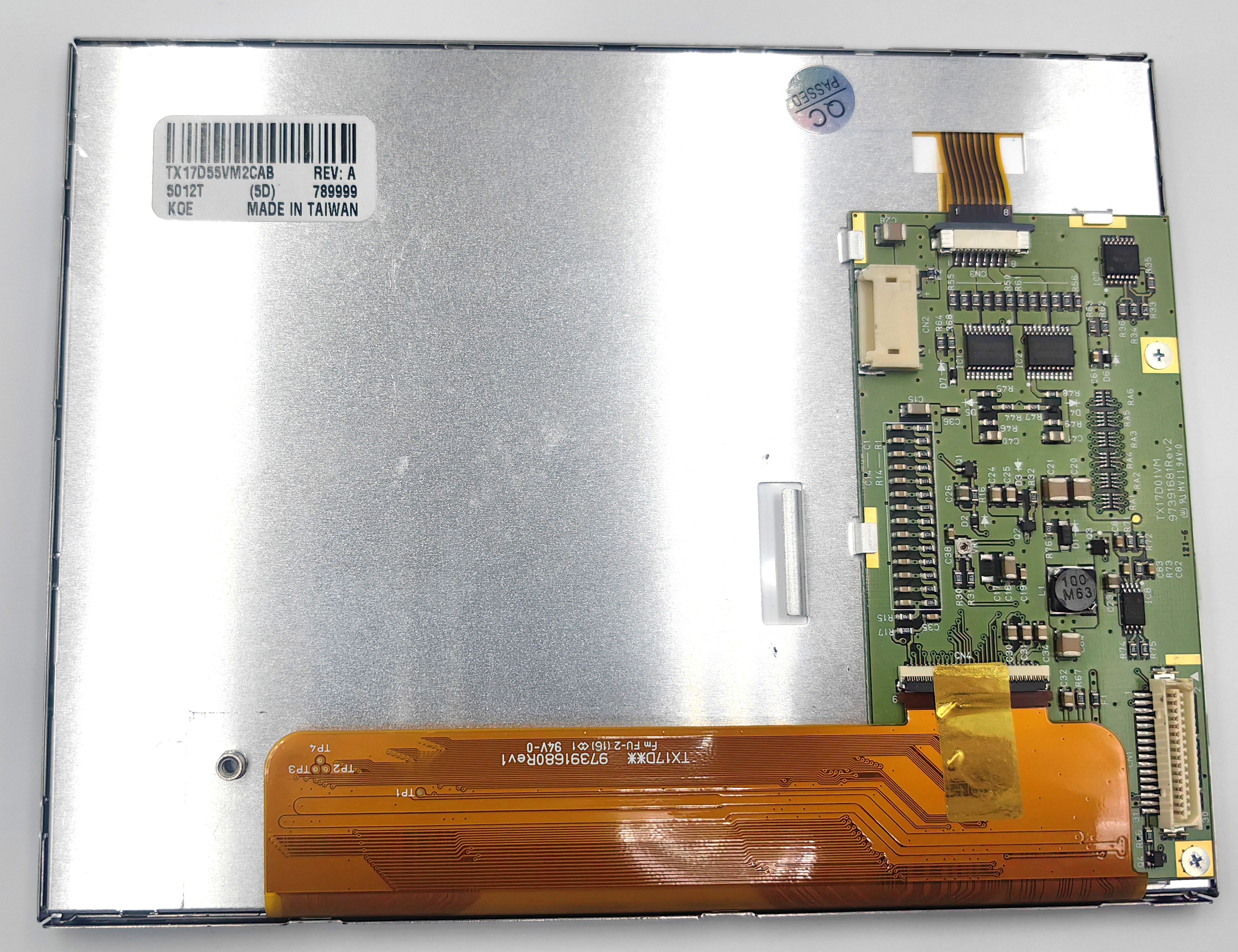 ЖК дисплей в сборе с Touch Screen для электрокардиографа Fukuda Denshi FX-8222, 640*480, 6.5