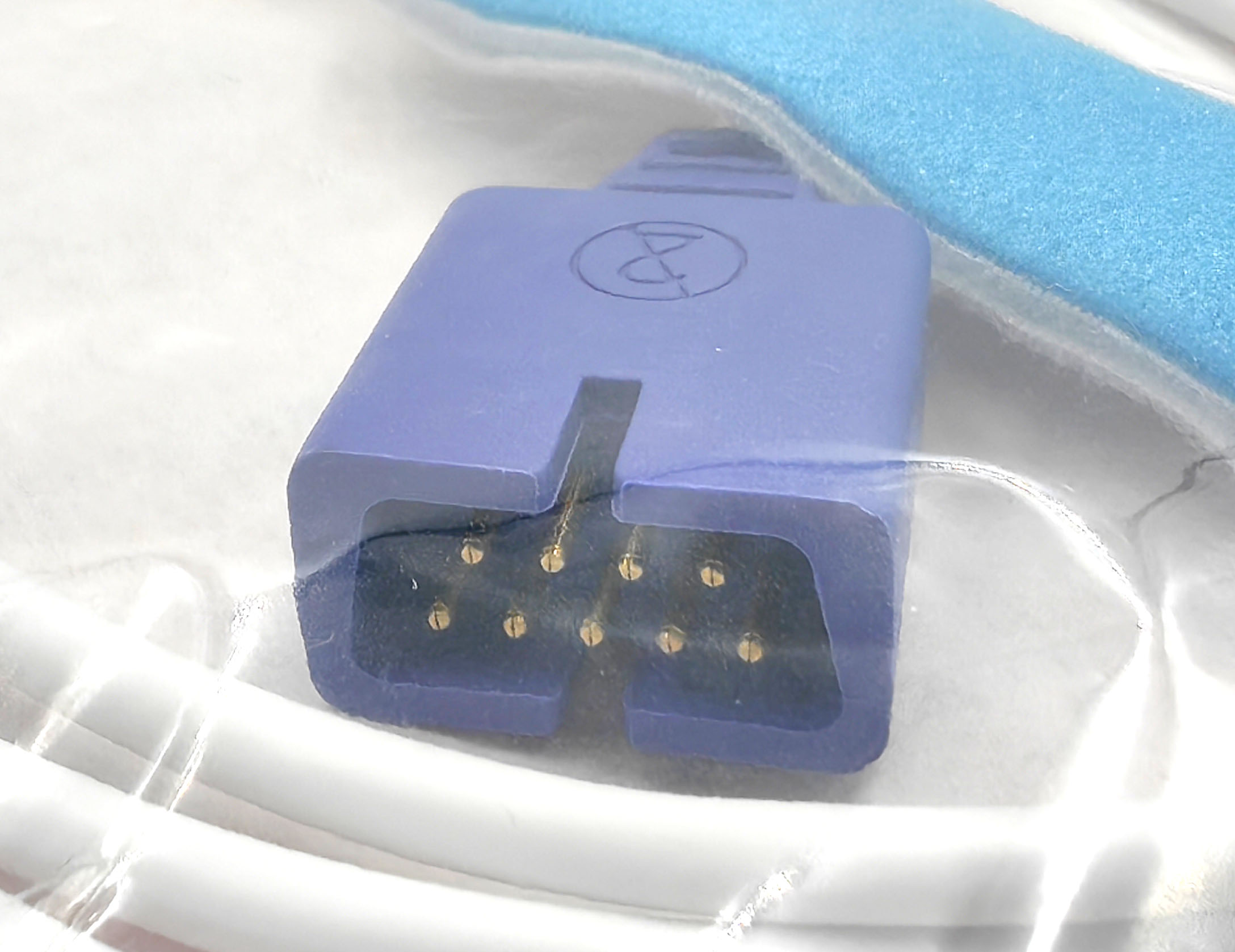 Датчик пульсоксиметрический SpO2 одноразовый Nellcor OXIMAX, MAX-N, MAX-I, MAX-P, (P1019A), 9 Pins, для взрослых и новорожденных, одноразовый, велкро